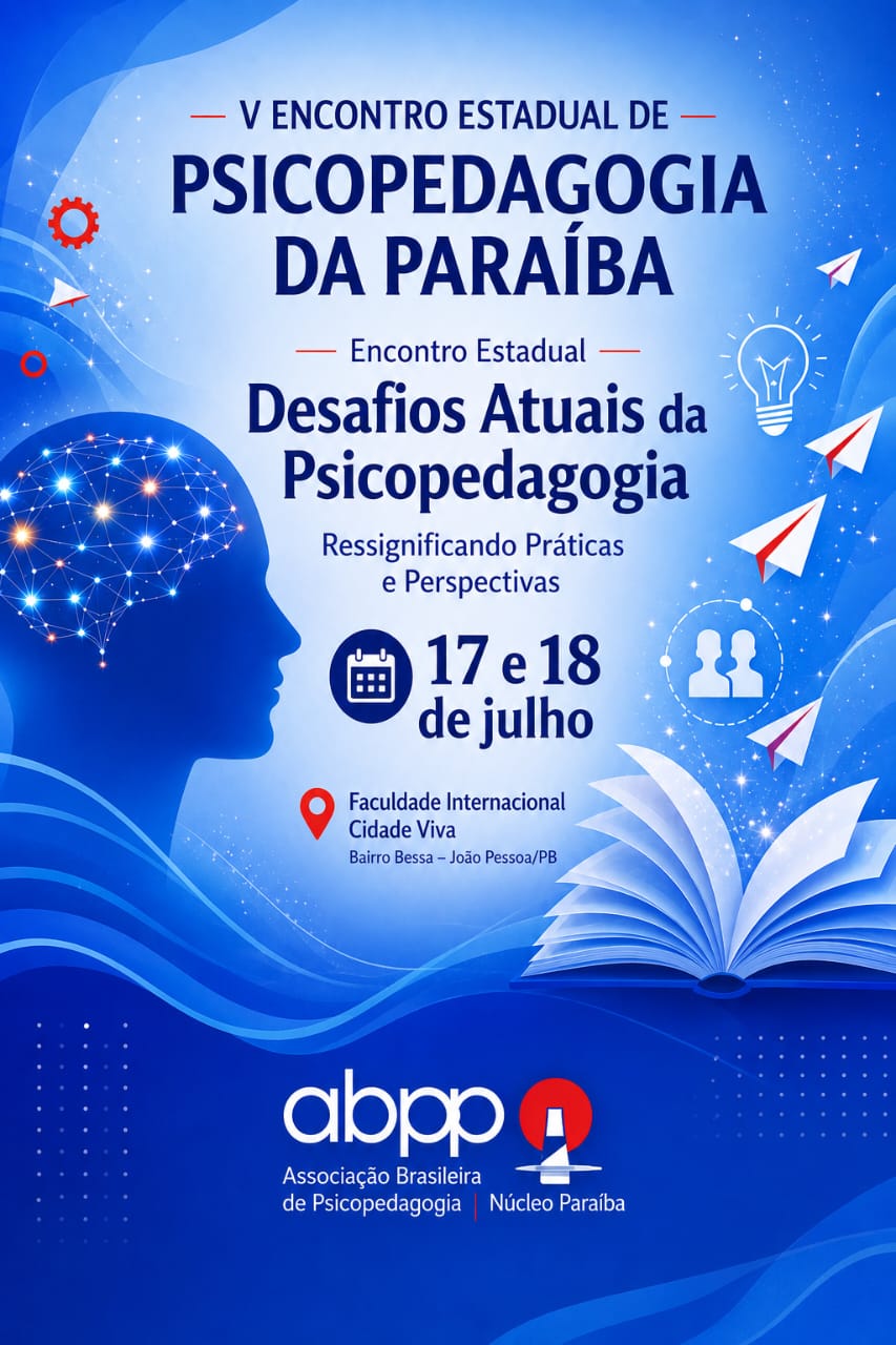 V ENCONTRO ESTADUAL DE PSICOPEDAGOGIA DA PARAÍBA
